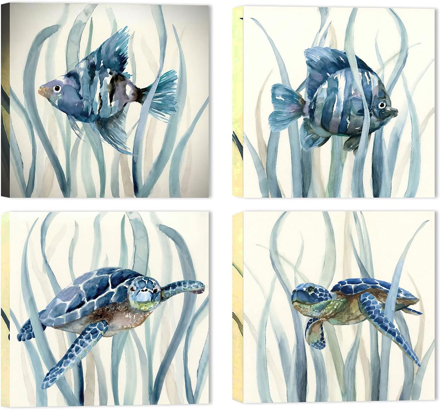 水彩画 モンサンミッシェル 風景画 美術 インテリア 修道院 世界遺産の